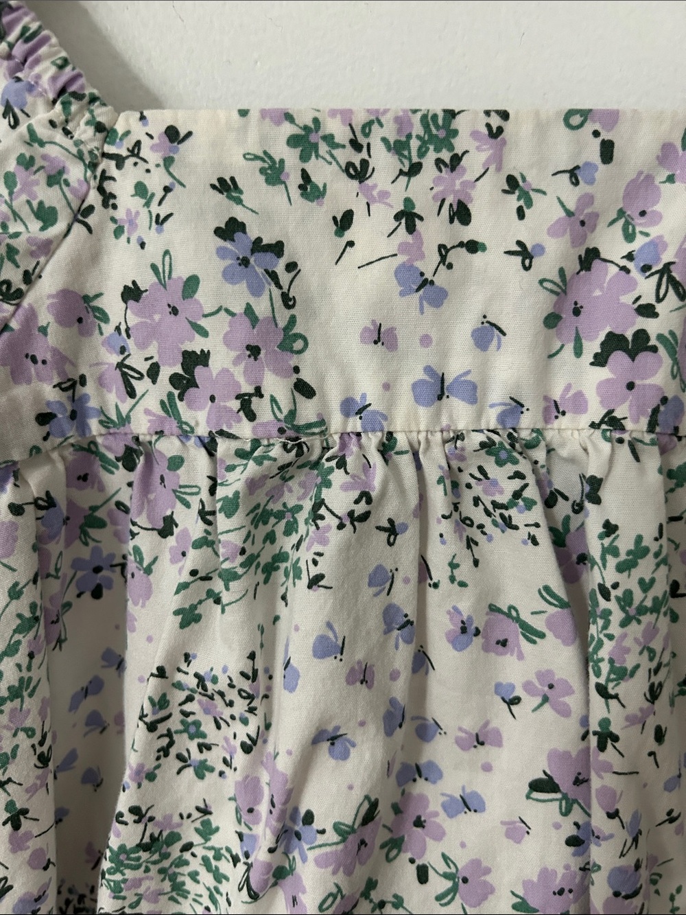 Crewcuts Girls Floral Puff-Sleeve Dress Size 3 Summer Playful Sweet Cottagecore - Picture 8 of 13